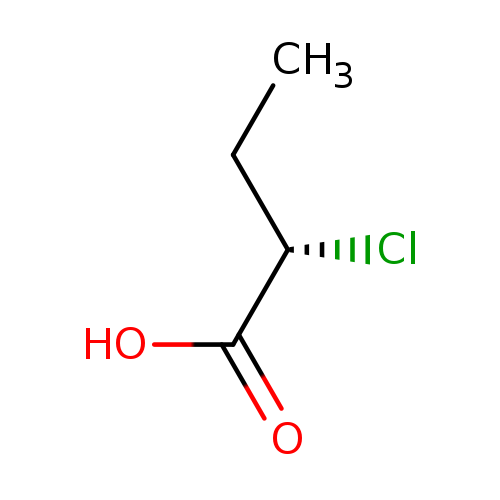 CC[C@@H](C(=O)O)Cl