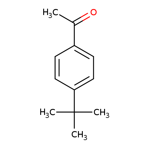 CC(=O)c1ccc(cc1)C(C)(C)C