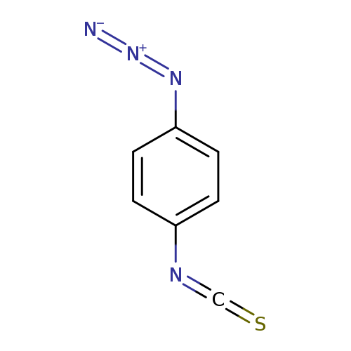 [N-]=[N+]=Nc1ccc(cc1)N=C=S