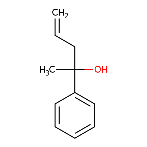 C=CCC(c1ccccc1)(O)C