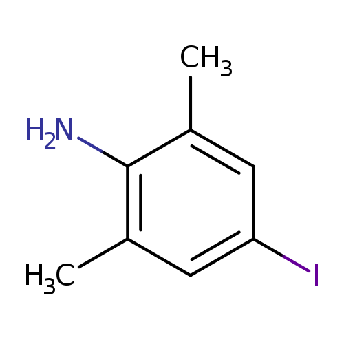 Ic1cc(C)c(c(c1)C)N