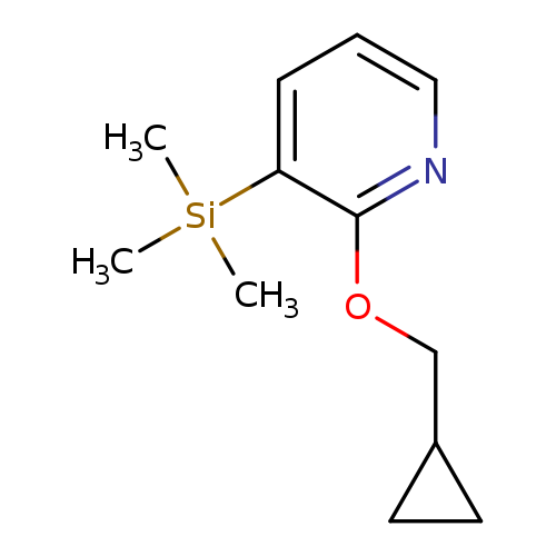 C[Si](c1cccnc1OCC1CC1)(C)C