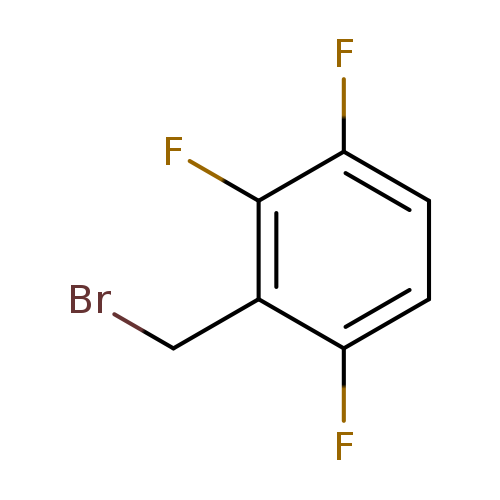 BrCc1c(F)ccc(c1F)F