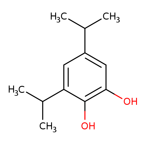 CC(c1cc(O)c(c(c1)C(C)C)O)C