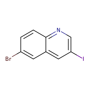 Brc1ccc2c(c1)cc(cn2)I