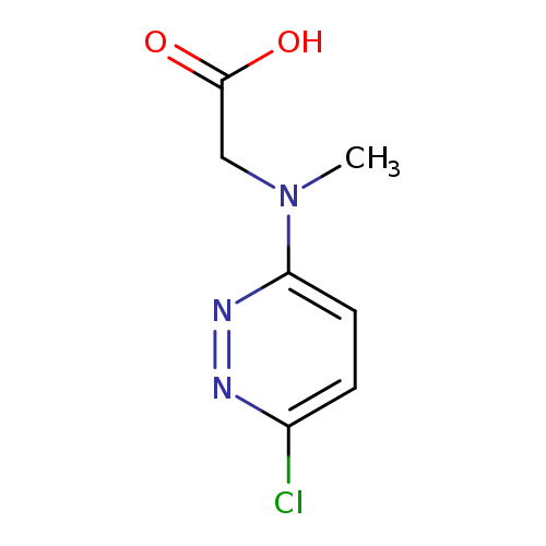 CN(c1ccc(nn1)Cl)CC(=O)O