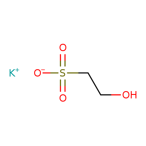 OCCS(=O)(=O)[O-].[K+]