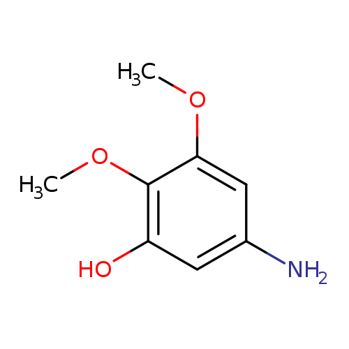 COc1cc(N)cc(c1OC)O
