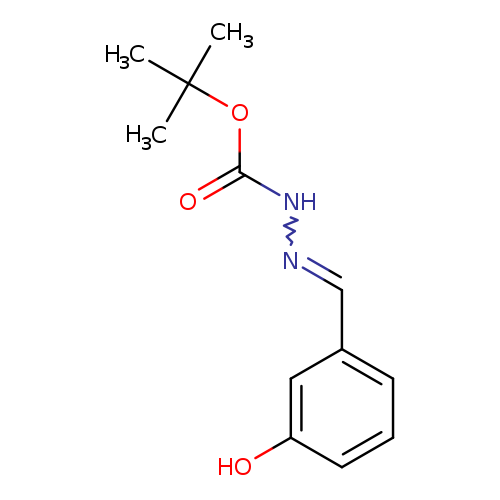 O=C(OC(C)(C)C)NN=Cc1cccc(c1)O