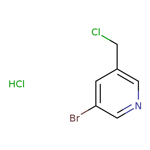 ClCc1cc(Br)cnc1.Cl