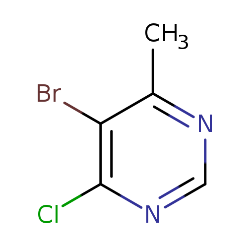 Brc1c(C)ncnc1Cl