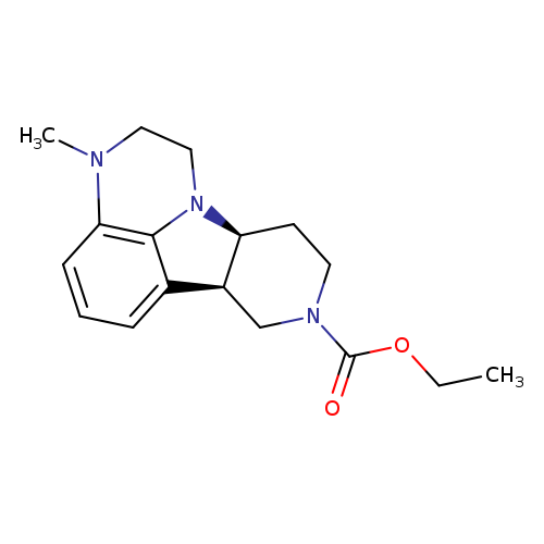 CCOC(=O)N1CC[C@H]2[C@@H](C1)c1cccc3c1N2CCN3C