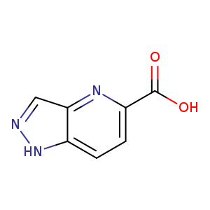 OC(=O)c1ccc2c(n1)cn[nH]2