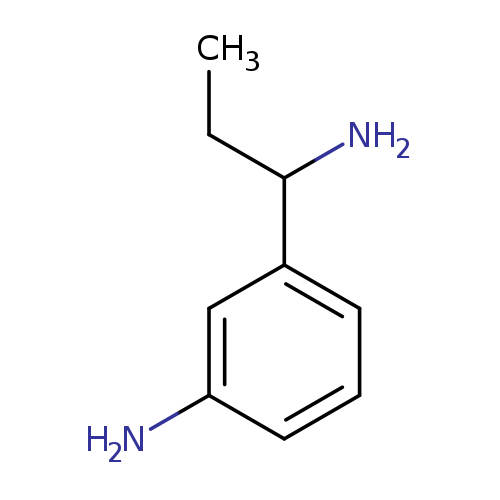 CCC(c1cccc(c1)N)N