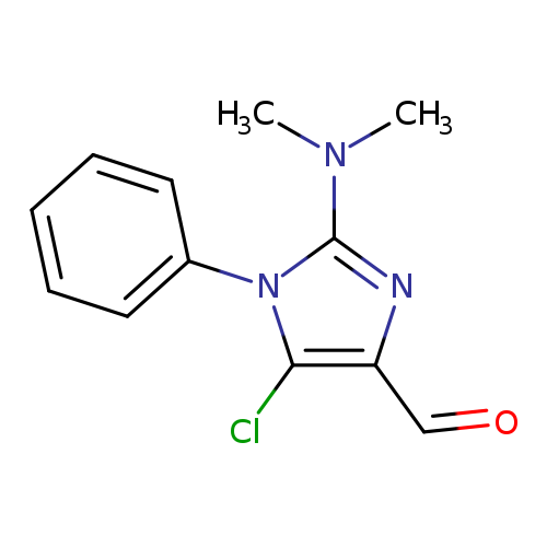 O=Cc1nc(n(c1Cl)c1ccccc1)N(C)C