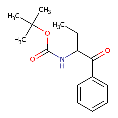 CCC(C(=O)c1ccccc1)NC(=O)OC(C)(C)C