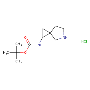 O=C(OC(C)(C)C)NC1CC21CNCC2.Cl