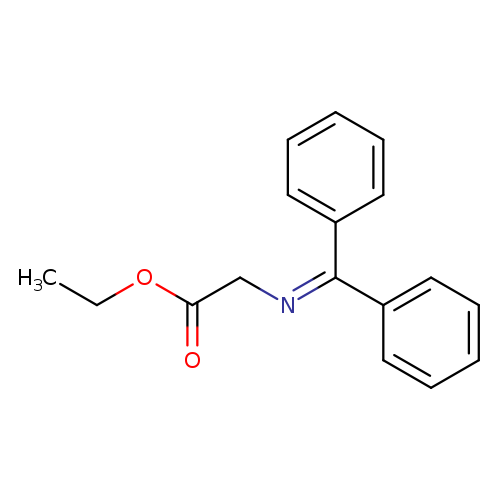 CCOC(=O)CN=C(c1ccccc1)c1ccccc1