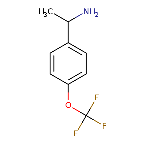 CC(c1ccc(cc1)OC(F)(F)F)N