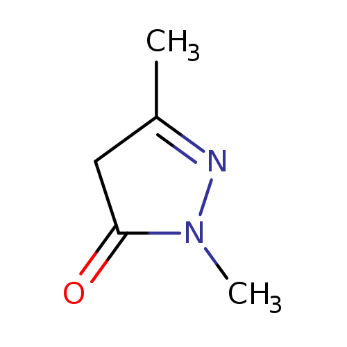 CC1=NN(C(=O)C1)C