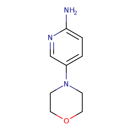 Nc1ccc(cn1)N1CCOCC1