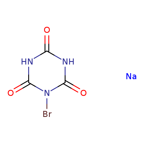 O=c1[nH]c(=O)[nH]c(=O)n1Br.[Na]