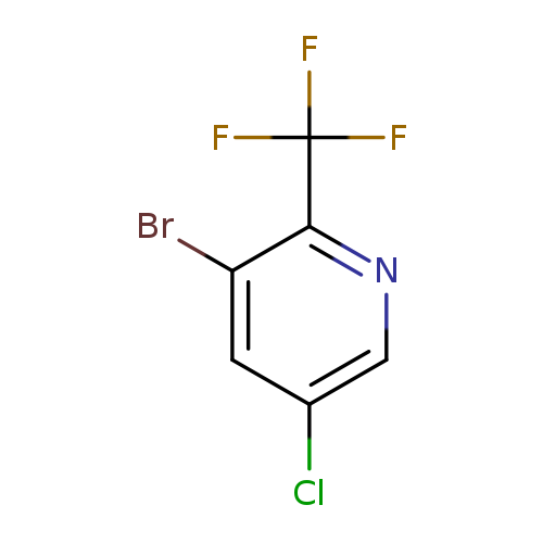 Clc1cnc(c(c1)Br)C(F)(F)F