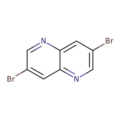 Brc1cnc2c(c1)ncc(c2)Br