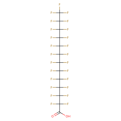 OC(=O)C(C(C(C(C(C(C(C(C(C(C(C(F)(F)F)(F)F)(F)F)(F)F)(F)F)(F)F)(F)F)(F)F)(F)F)(F)F)(F)F)(F)F