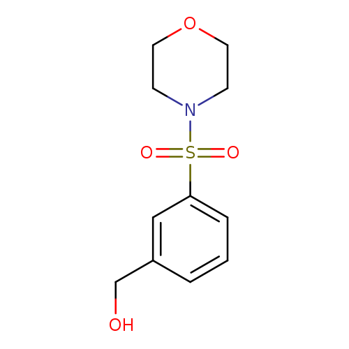 OCc1cccc(c1)S(=O)(=O)N1CCOCC1