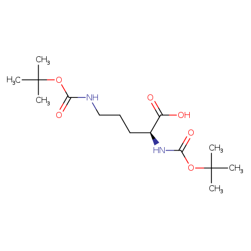 O=C(OC(C)(C)C)NCCC[C@@H](C(=O)O)NC(=O)OC(C)(C)C
