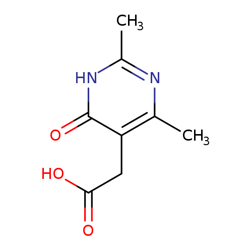 OC(=O)Cc1c(C)nc([nH]c1=O)C