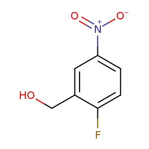 OCc1cc(ccc1F)[N+](=O)[O-]