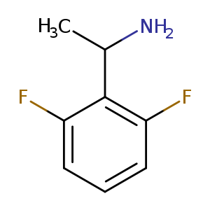CC(c1c(F)cccc1F)N
