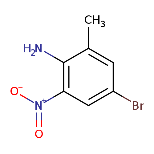 Brc1cc(C)c(c(c1)[N+](=O)[O-])N