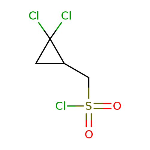 ClS(=O)(=O)CC1CC1(Cl)Cl