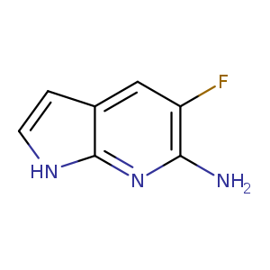 Fc1cc2cc[nH]c2nc1N
