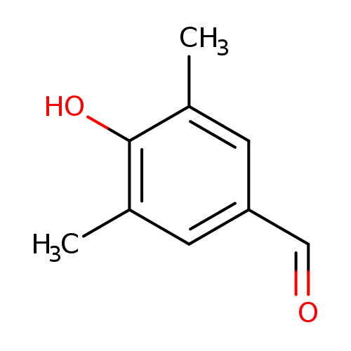 O=Cc1cc(C)c(c(c1)C)O