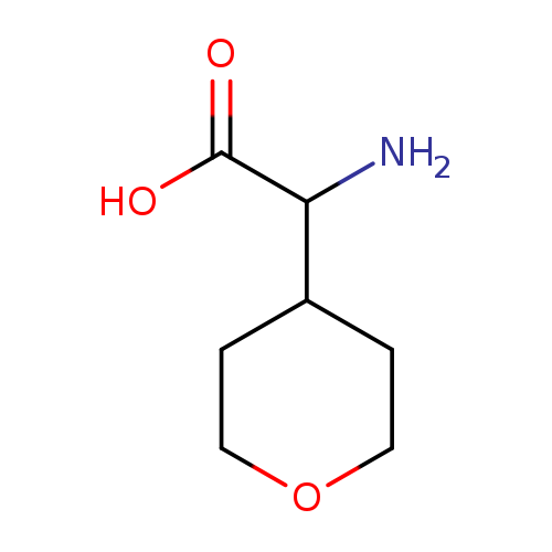 NC(C(=O)O)C1CCOCC1