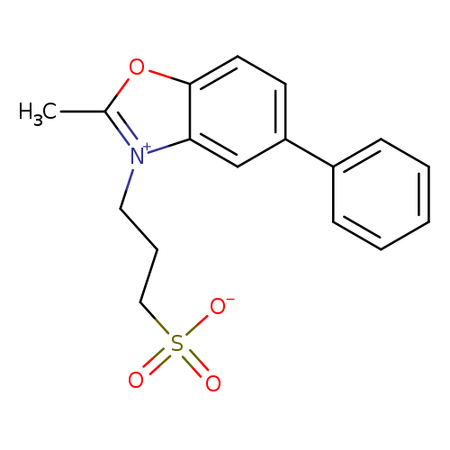 Cc1oc2c([n+]1CCCS(=O)(=O)[O-])cc(cc2)c1ccccc1
