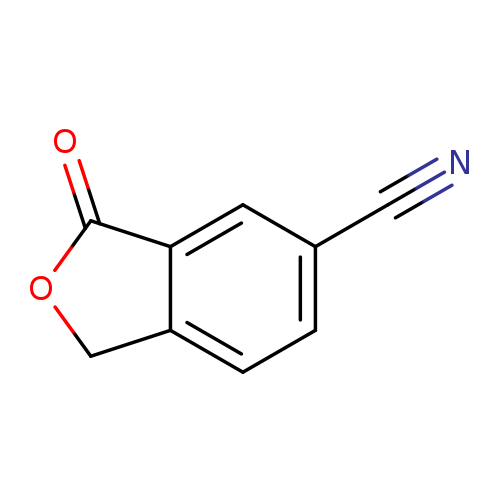 N#Cc1ccc2c(c1)C(=O)OC2