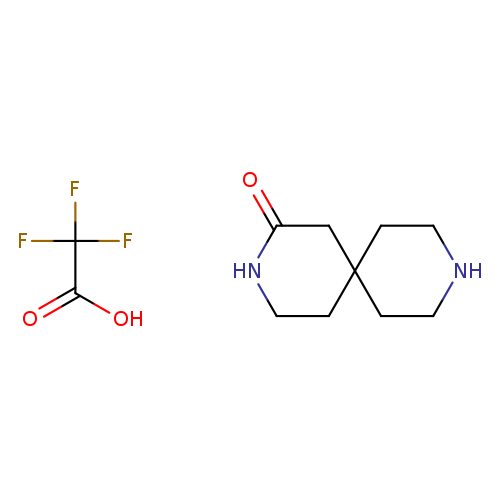 OC(=O)C(F)(F)F.O=C1NCCC2(C1)CCNCC2