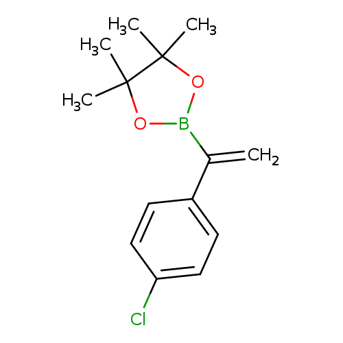 C=C(c1ccc(cc1)Cl)B1OC(C(O1)(C)C)(C)C