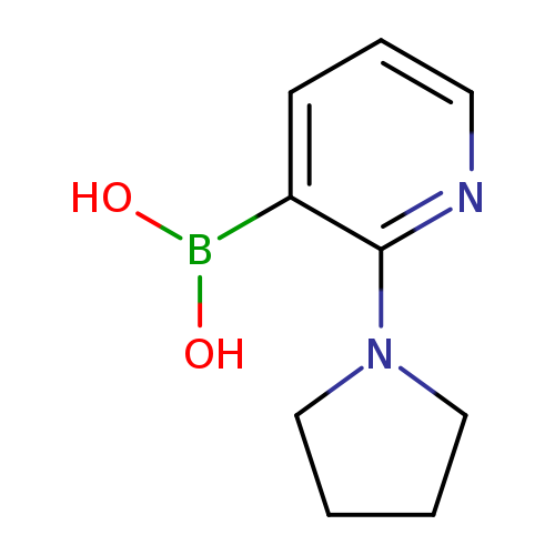 OB(c1cccnc1N1CCCC1)O