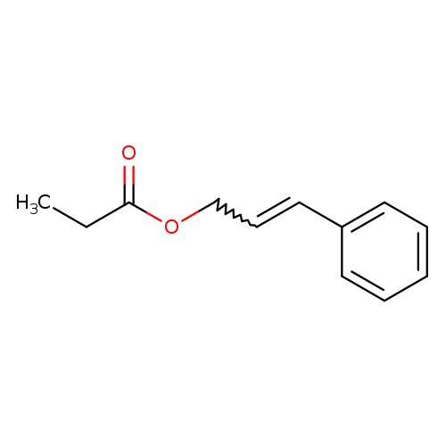 CCC(=O)OCC=Cc1ccccc1