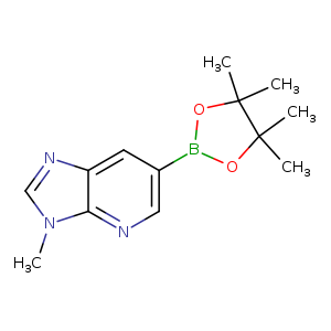 Cn1cnc2c1ncc(c2)B1OC(C(O1)(C)C)(C)C