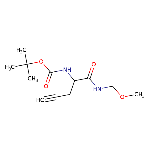 COCNC(=O)C(NC(=O)OC(C)(C)C)CC#C