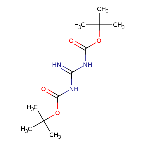 N=C(NC(=O)OC(C)(C)C)NC(=O)OC(C)(C)C