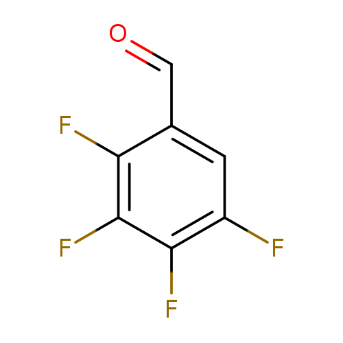 O=Cc1cc(F)c(c(c1F)F)F