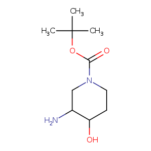 OC1CCN(CC1N)C(=O)OC(C)(C)C